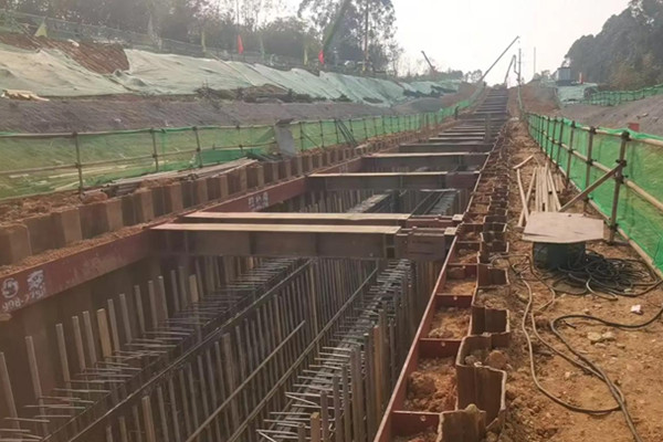 Steel Sheet Pile Installation