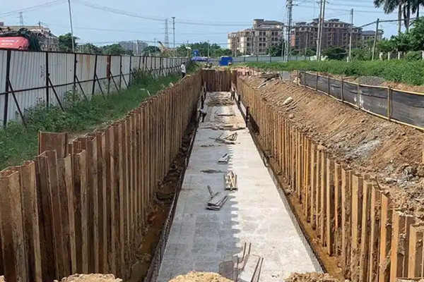 Method of Driving Sheet Piles into A Rock Substratum