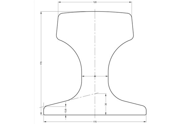 QU120 Crane Rail