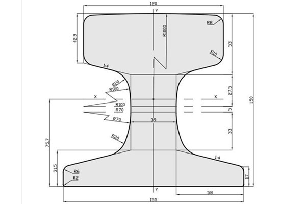 CR100 Crane Rail