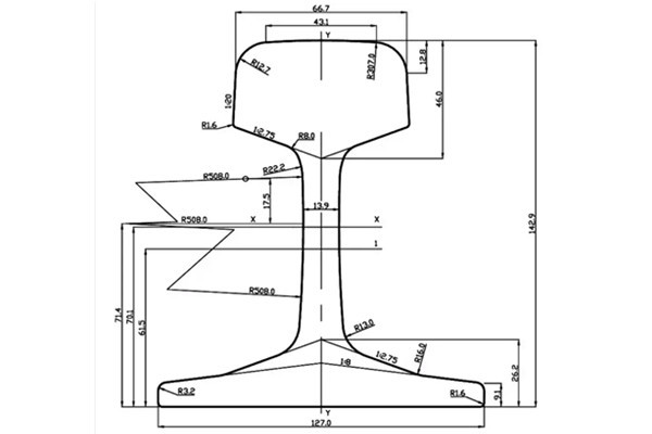 45E1 Steel Rail