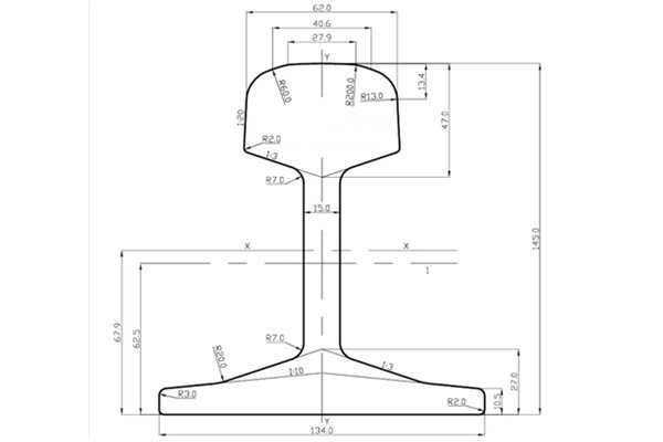 46E2 Rail