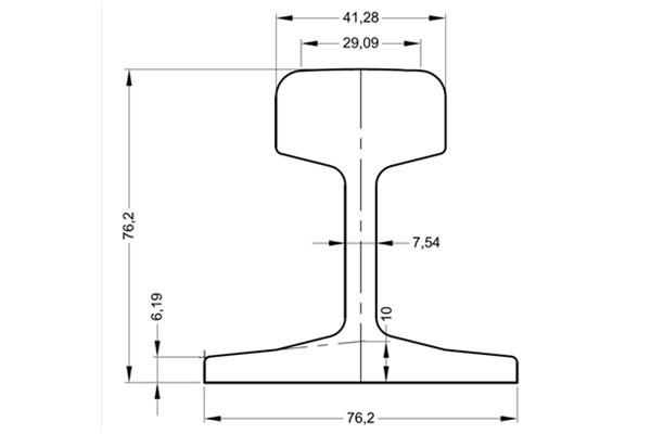 ISCOR 15kg Rail